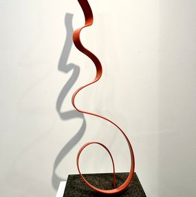 Escultura, Serpentina Naranja #1, Ariel Elizondo Lizarraga