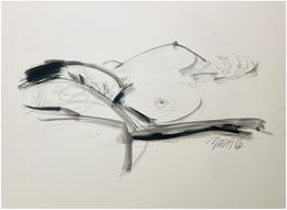 Dibujo, Nu de Femme, John Mejia