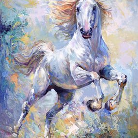 Pintura, Majestic Horse, Leon Devenice