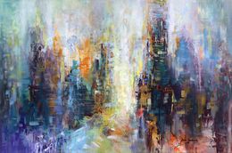 Painting, New York City Impressions, Leon Devenice