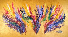 Peinture, Gold Pieces L 1, Peter Nottrott