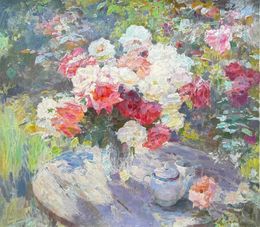 Gemälde, Garden Roses, Ashot Muradyan