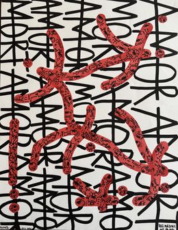 Zeichnungen, Untitled, Rose Madone