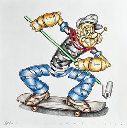Dessin, Popeye The Artist, Otto Schade