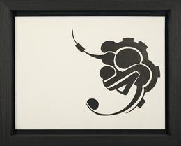 Dessin, Original drawing in Ink, Retna