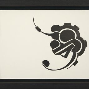 Fine Art Drawings, Original drawing in Ink, Retna