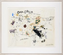 Pittura, Merry Christmas - A Colorful Collage, Niki de Saint Phalle
