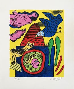 Print, Le chat, Corneille