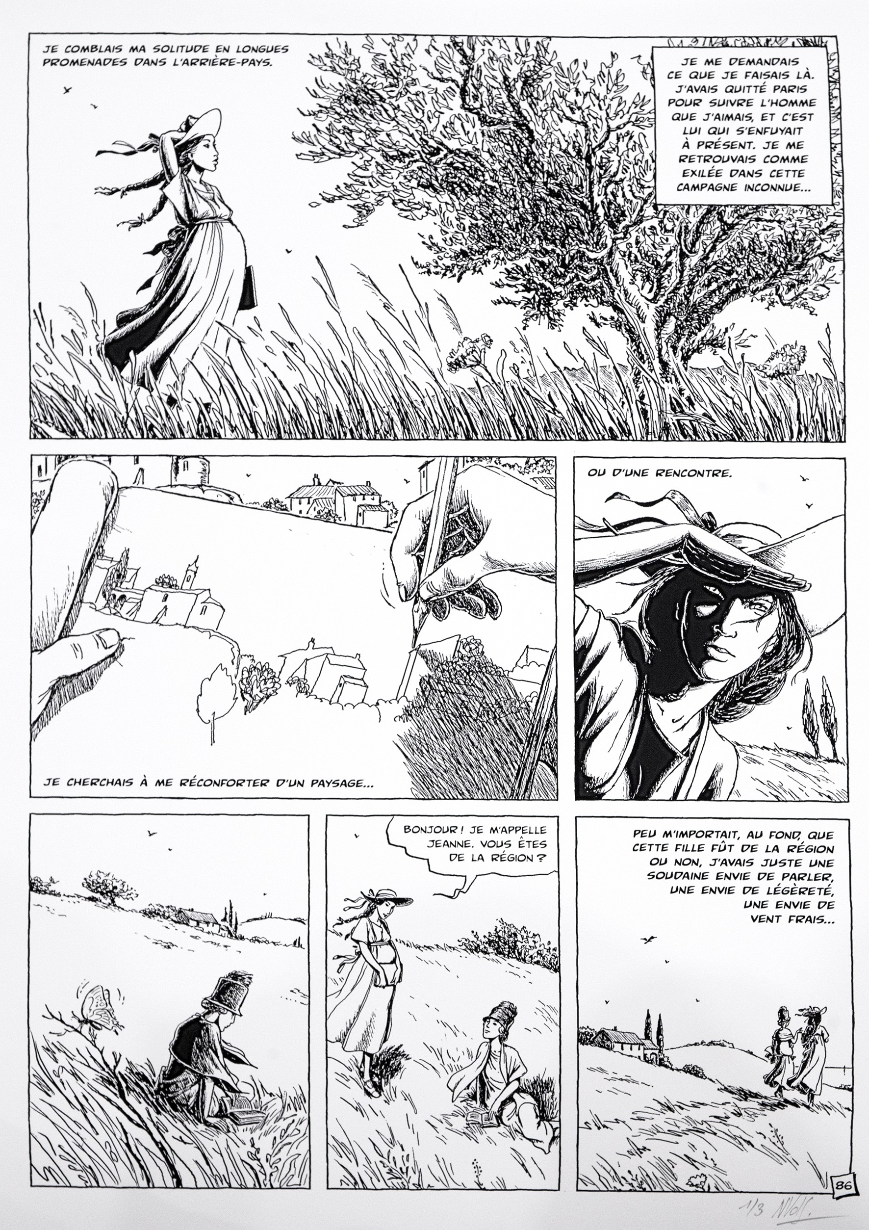 Nadine Van Der Straeten, Jeanne Hébuterne - Planche 86 Nadine Van Der Straeten, Jeanne Hébuterne - Planche 86