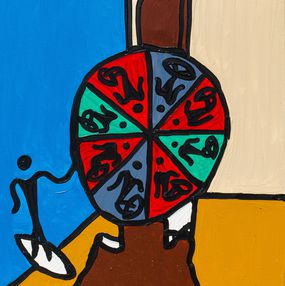 Gemälde, Who Will Win, Stéphane Chauvin