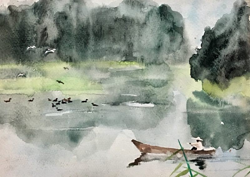 Li Dongfeng, Landscape sketch 51 Li Dongfeng, Landscape sketch 51