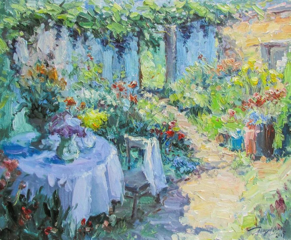 Yuriy Demiyanov, Paysage Aux Raisins Yuriy Demiyanov, Paysage Aux Raisins