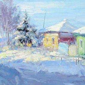 Painting, La Neige d'Hier, Yuriy Demiyanov