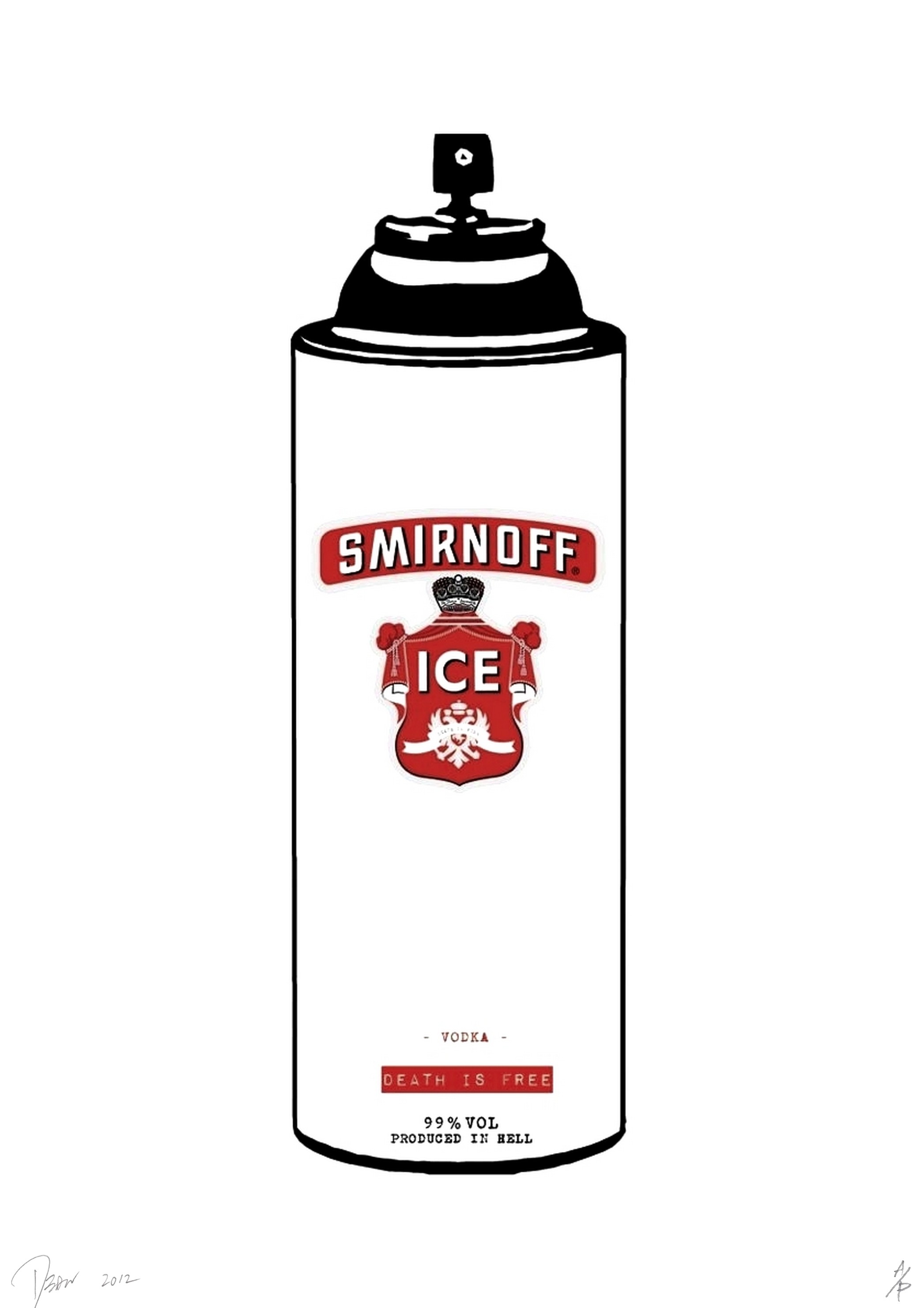 Death NYC, Smirnoff Spray Red Death NYC, Smirnoff Spray Red