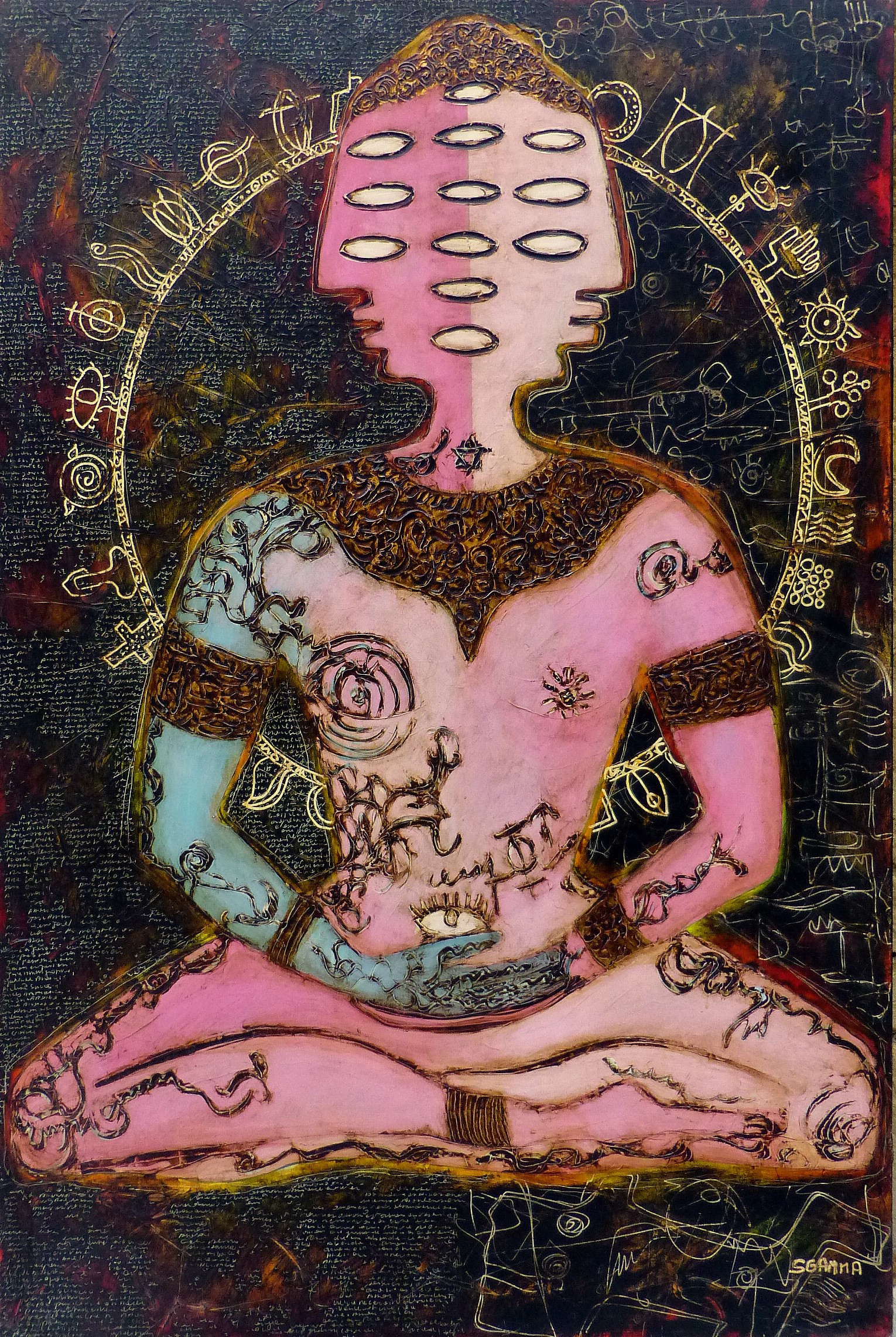 Pierre Sgamma, Dhyana Mûdra Pierre Sgamma, Dhyana Mûdra