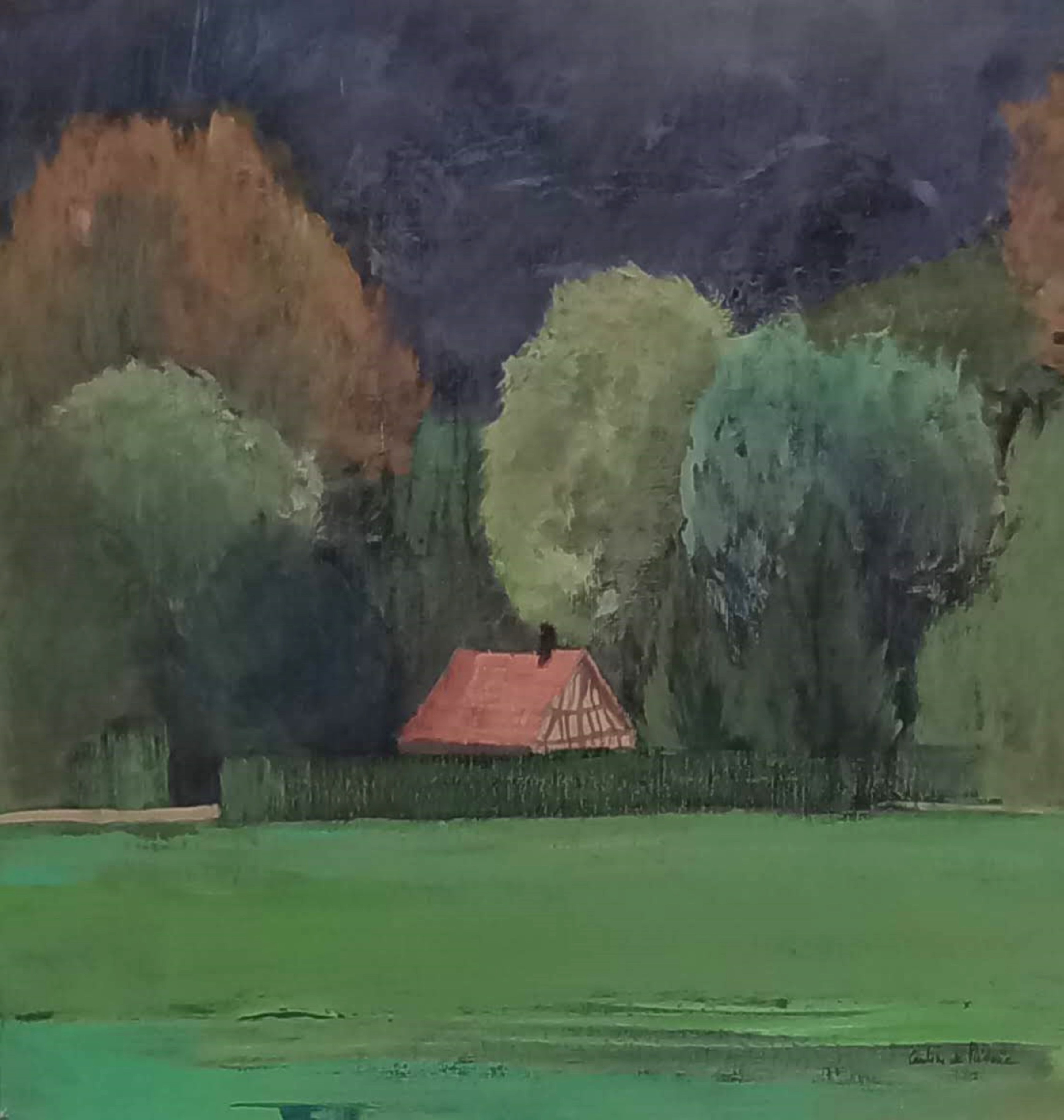 Caroline de Piédoüe, La Maison Rouge Caroline de Piédoüe, La Maison Rouge