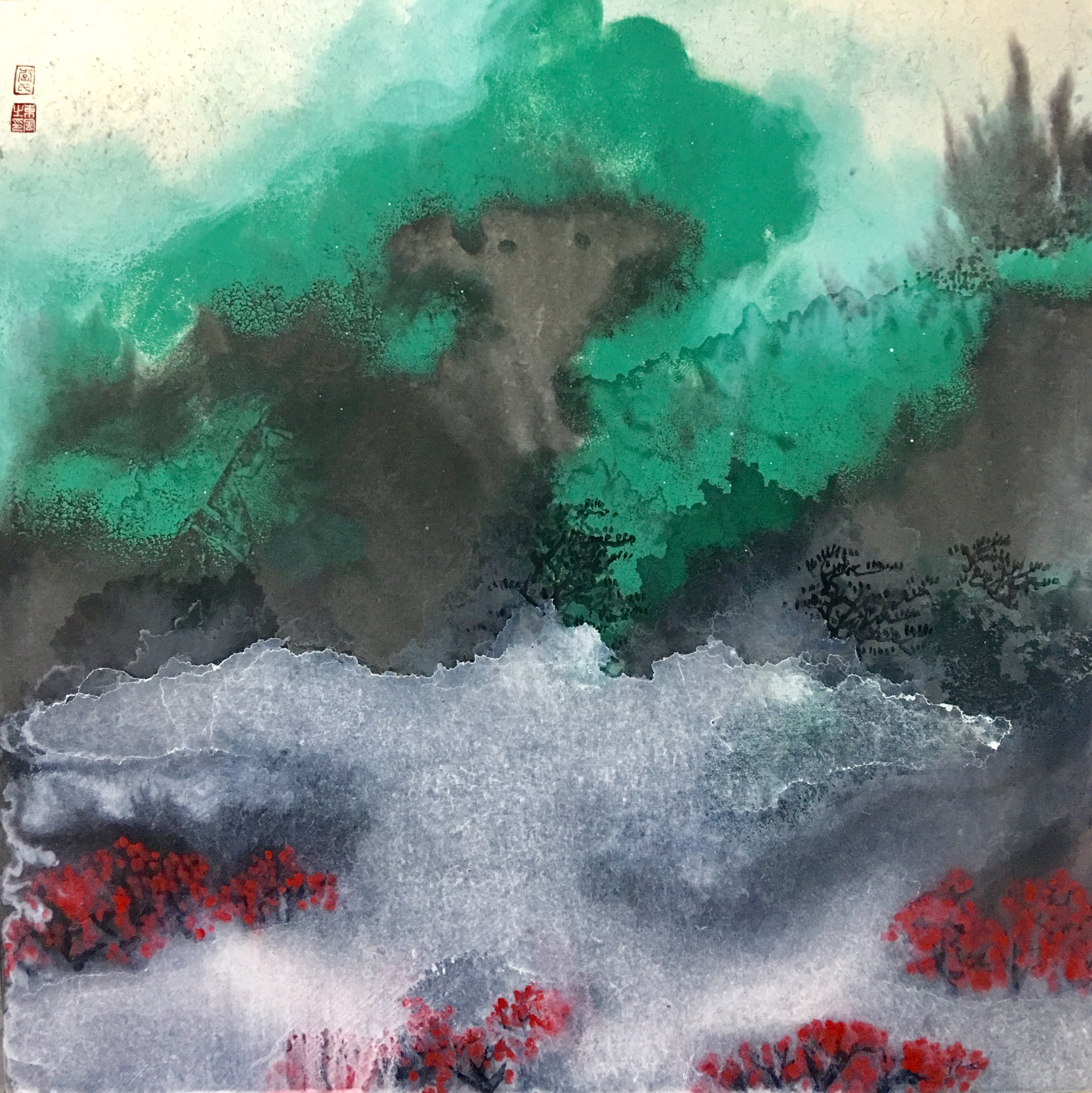Li Dongfeng, Landscape sketch 56 Li Dongfeng, Landscape sketch 56