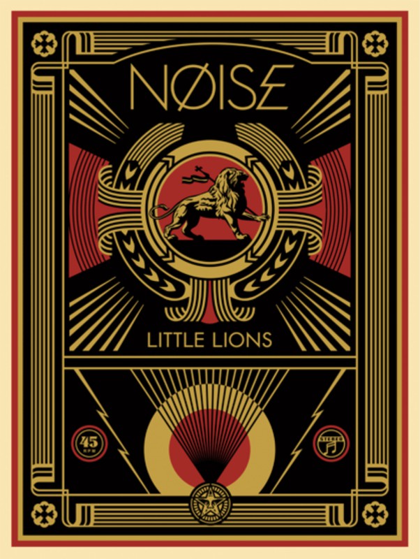 Shepard Fairey (Obey), Nøise Little Lions Shepard Fairey (Obey), Nøise Little Lions