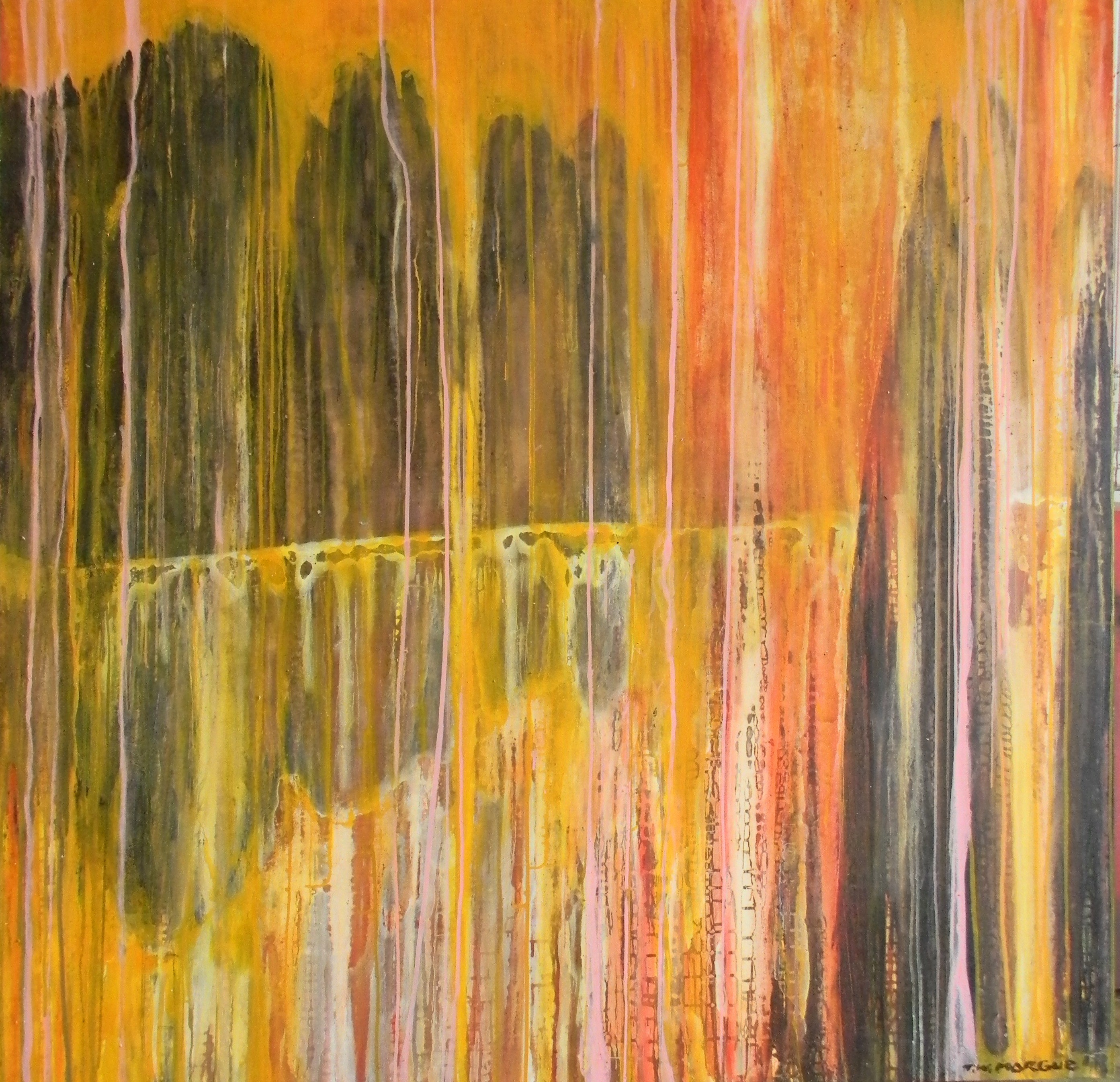 Tung-Wen Margue, Stoneforest in Orange Tung-Wen Margue, Stoneforest in Orange