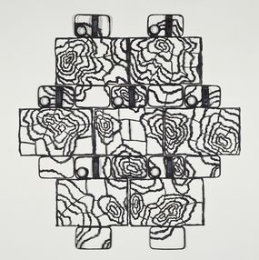 Sculpture, Topo Map 6, Cal Lane
