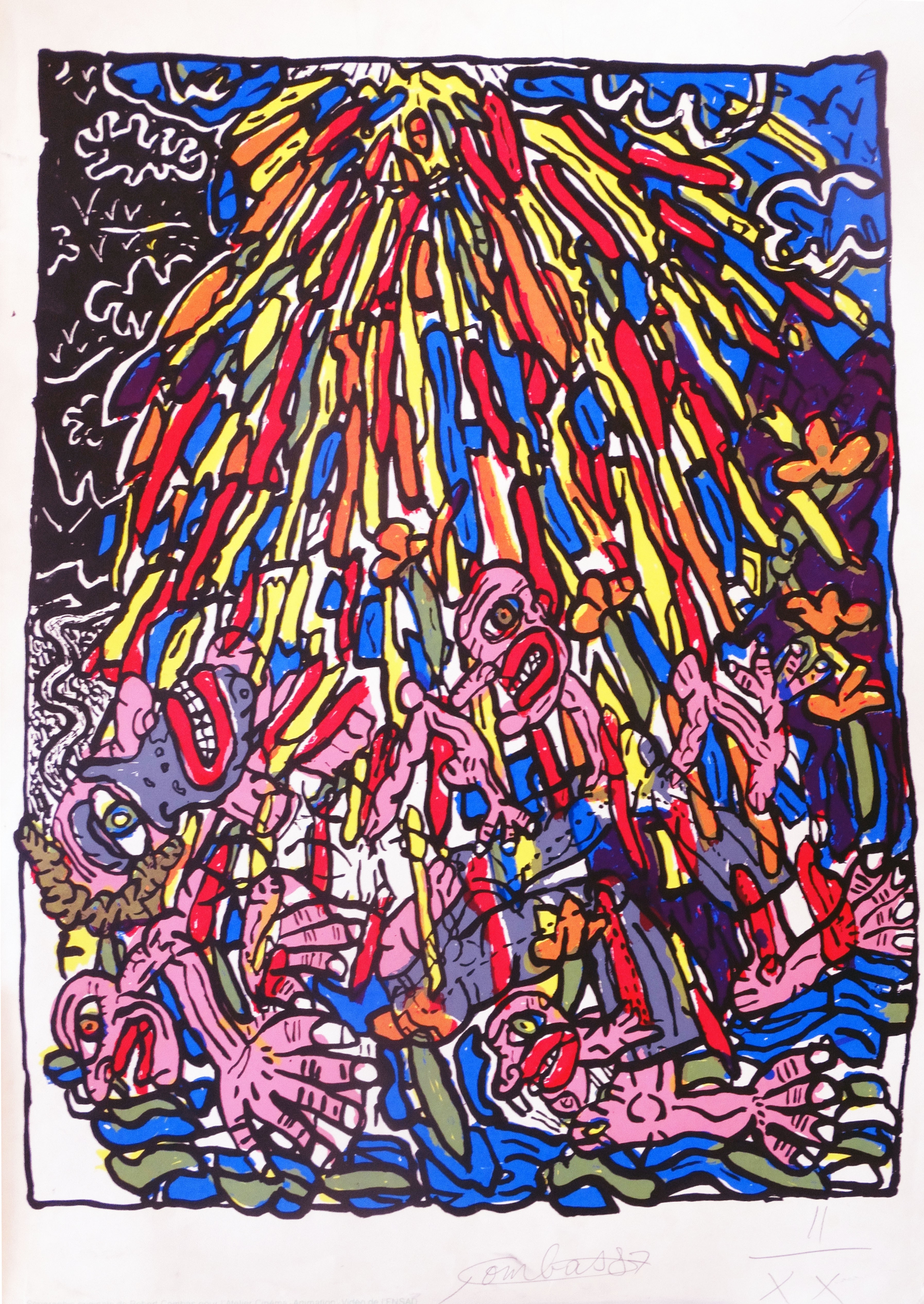 Robert Combas, Atelier cinéma Robert Combas, Atelier cinéma