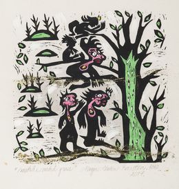 Print, What, what tree ref: 1935065, Merja Aletta Ranttila