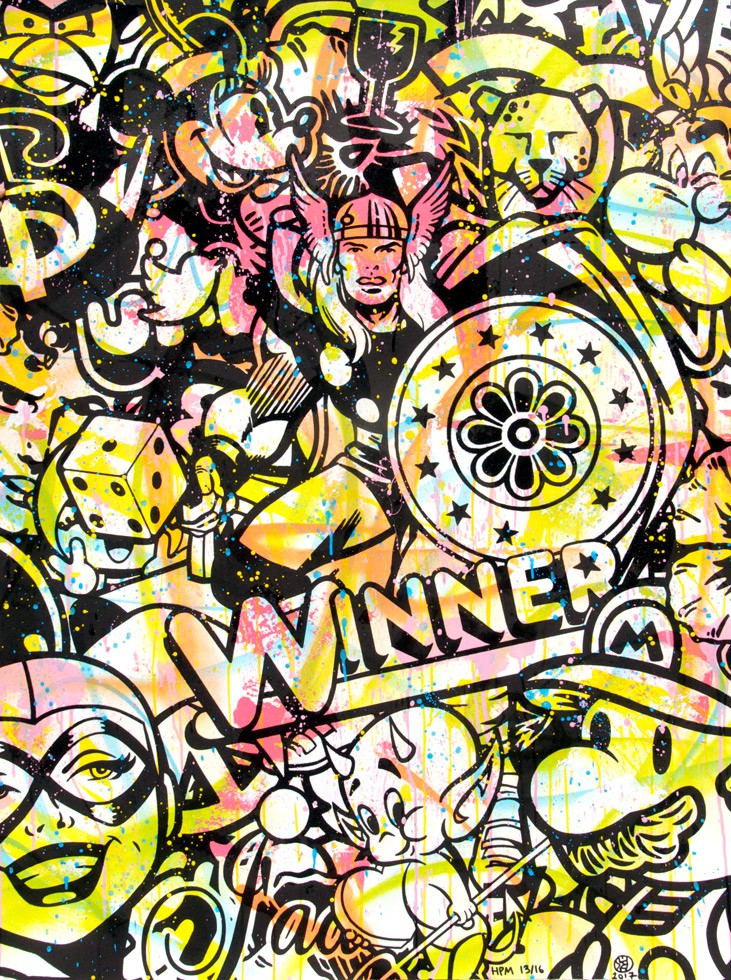 Speedy Graphito, Winner 13 Speedy Graphito, Winner 13