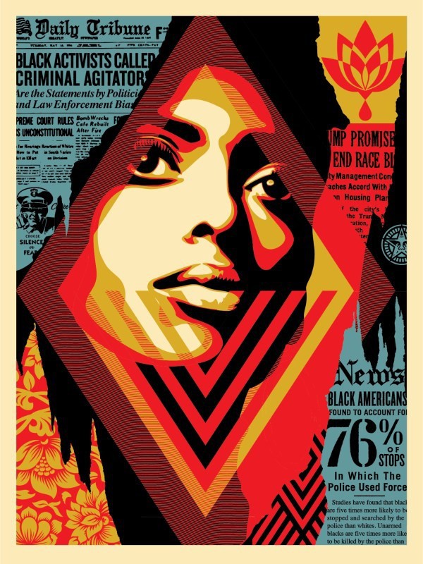 Shepard Fairey (Obey), Bias by numbers Shepard Fairey (Obey), Bias by numbers