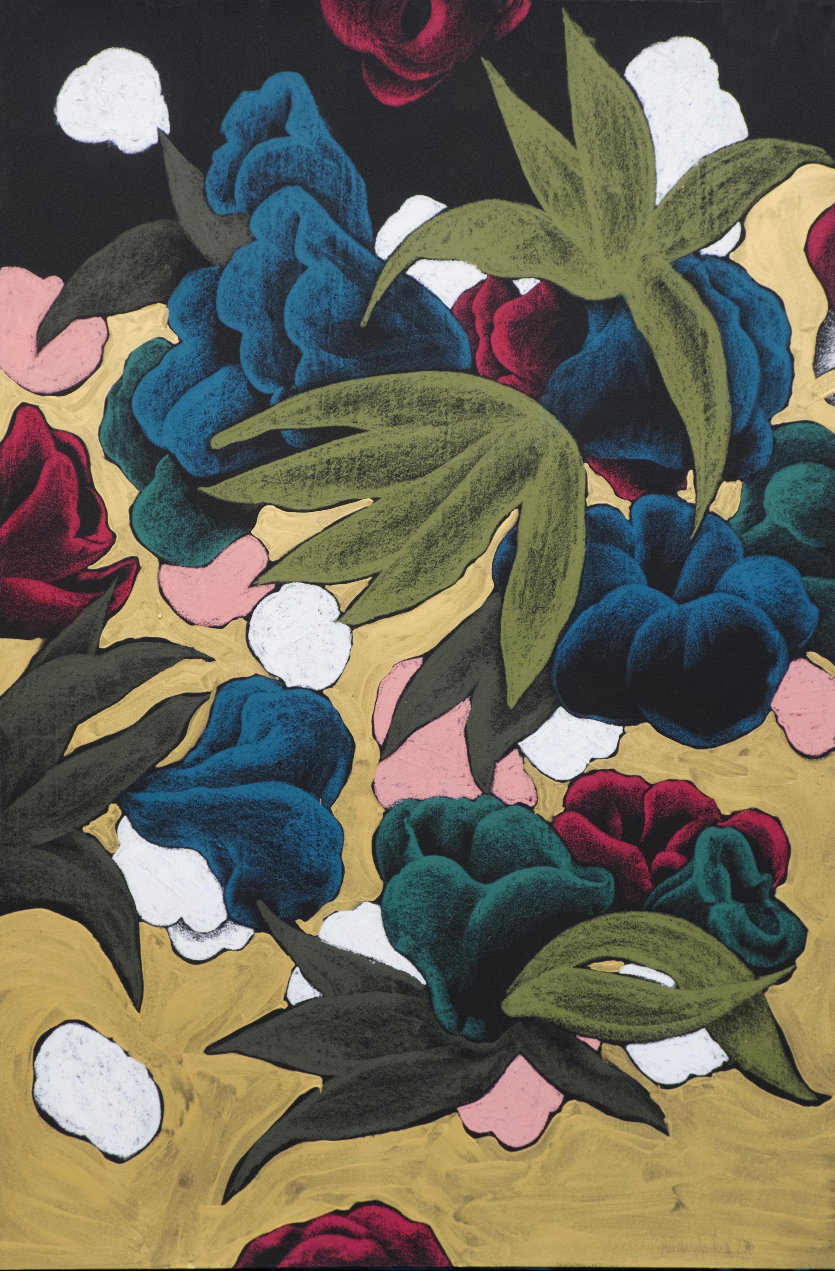 Julien Colombier, Golden Flowers Fine Art print Julien Colombier, Golden Flowers Fine Art print