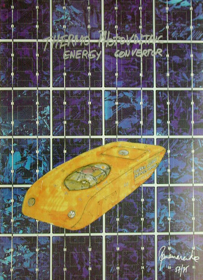 Panamarenko, Thermo photovoltaic energy convertor Panamarenko, Thermo photovoltaic energy convertor
