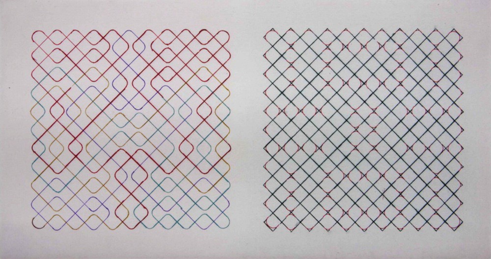 Bernard Frize, Composition Bernard Frize, Composition