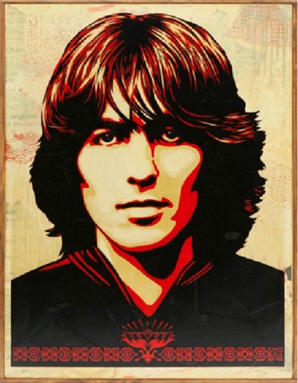 Shepard Fairey (Obey), George Harrison Shepard Fairey (Obey), George Harrison