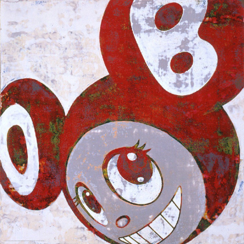 Takashi Murakami, and then, and then and then (red) Takashi Murakami, and then, and then and then (red)