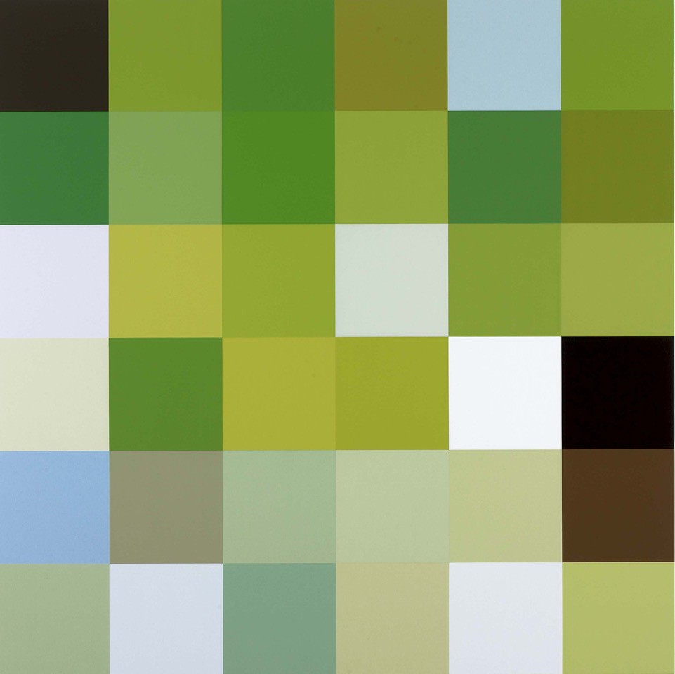Takashi Murakami, Acupuncture Painting (Terre Verte), Takashi Murakami, Acupuncture Painting (Terre Verte),