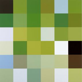 Takashi Murakami, Acupuncture Painting (Terre Verte), Takashi Murakami, Acupuncture Painting (Terre Verte),