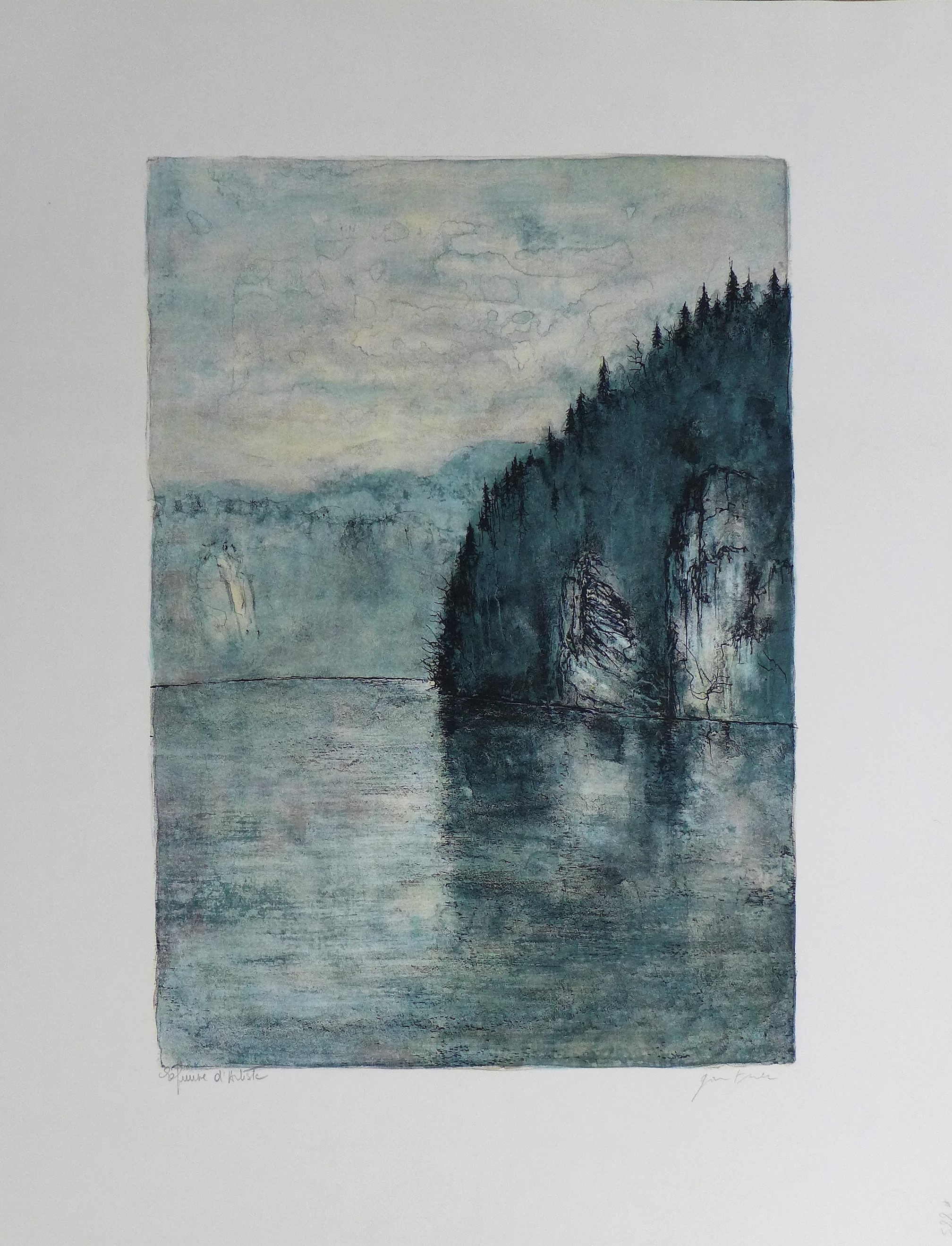Bernard Gantner, Milieu de lac Bernard Gantner, Milieu de lac