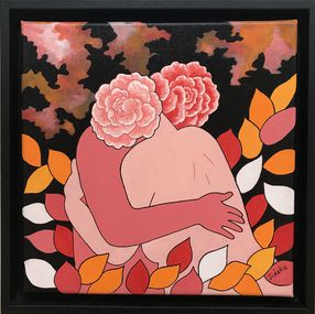 Gemälde, Tendresse, Jocelyne Deschamps-Kus