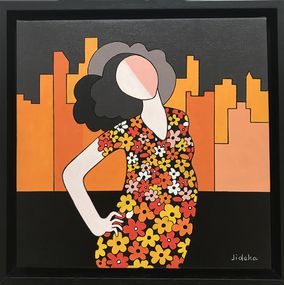 Gemälde, Féminité n°2, Jocelyne Deschamps-Kus