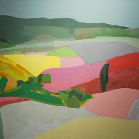 Painting, Pays de Cocagne 2, Agnès Cellérier