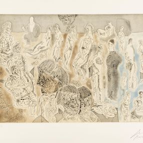 Print, Barrion chino I, José Luis Cuevas
