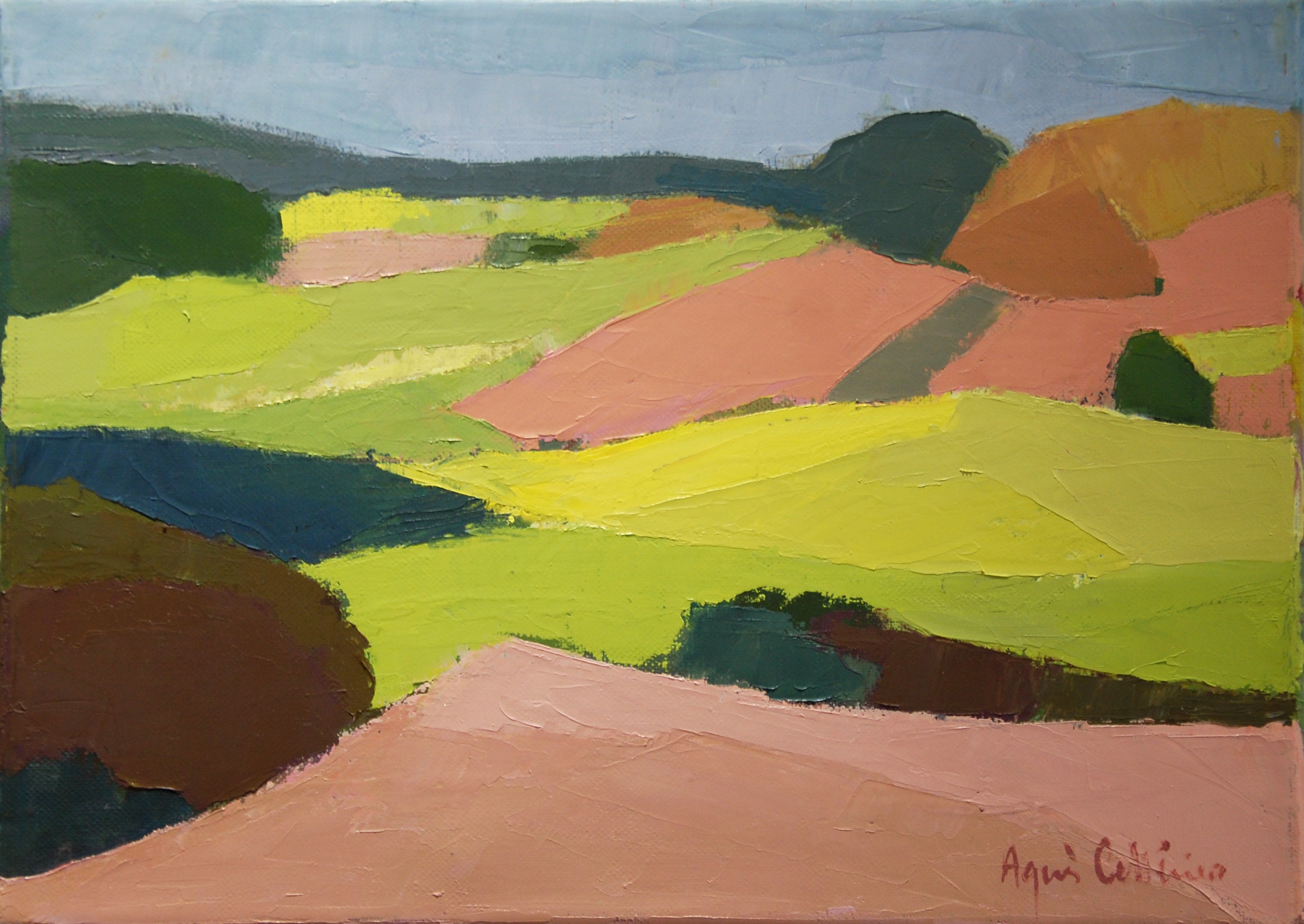 Agnès Cellérier, Champs de sarrasin Agnès Cellérier, Champs de sarrasin