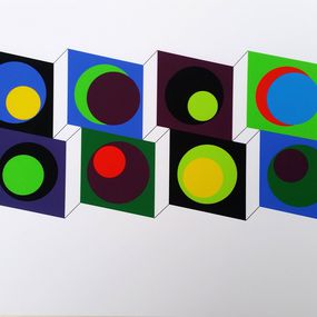 Drucke, Claisse 20 - Composition Géométrique, Geneviève Claisse
