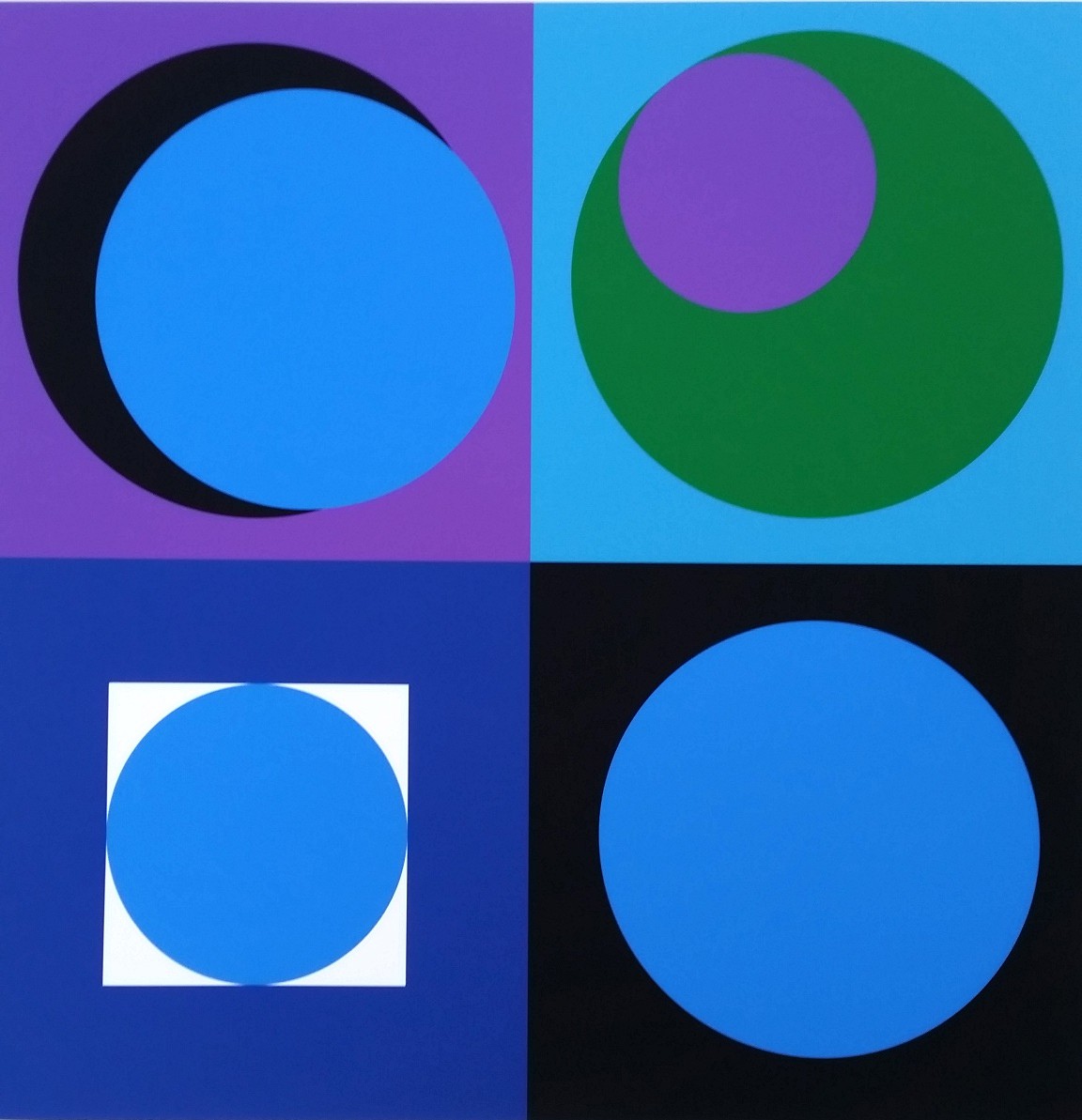 Geneviève Claisse, Claisse 22 - Composition Géométrique Geneviève Claisse, Claisse 22 - Composition Géométrique