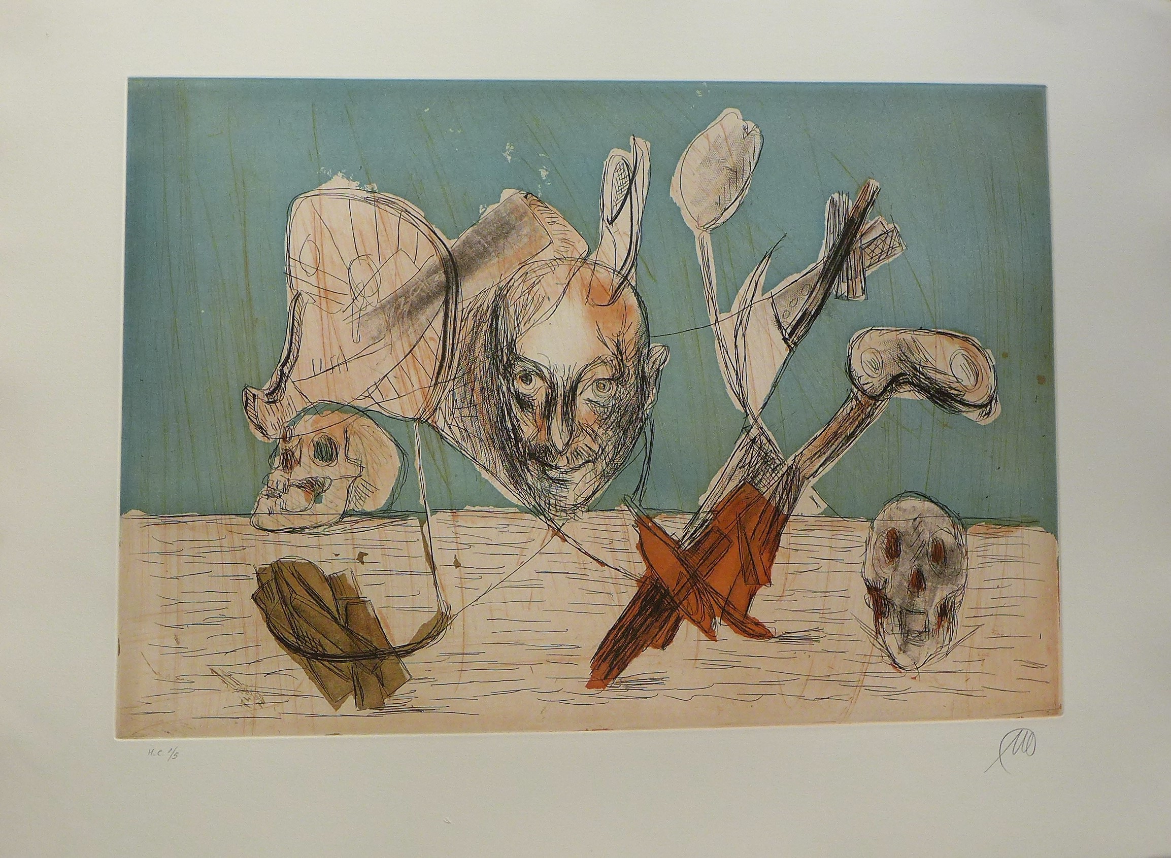 Markus Lüpertz, Vanitas 5 Markus Lüpertz, Vanitas 5