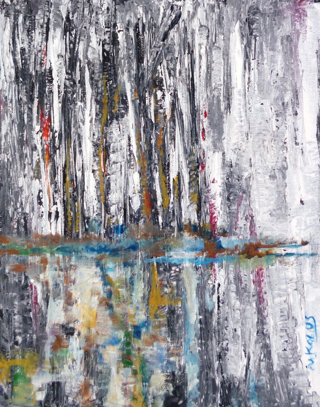 Kalus, Reflet noir et blanc Kalus, Reflet noir et blanc