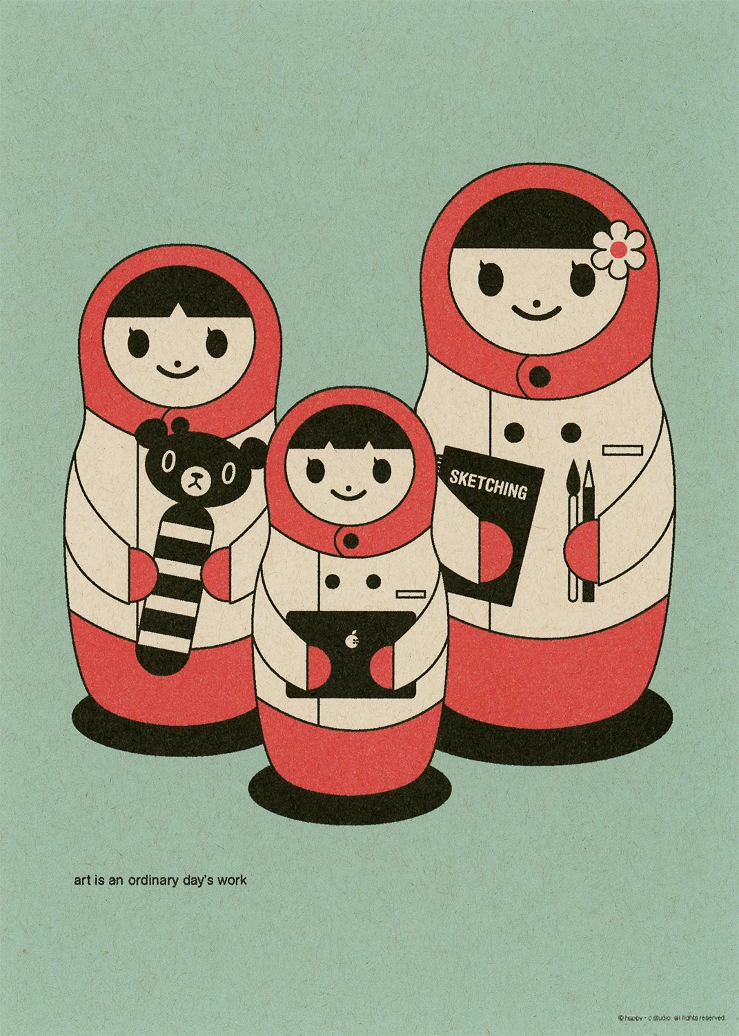 Chie Araki, Happy Days Matryoshka Chie Araki, Happy Days Matryoshka