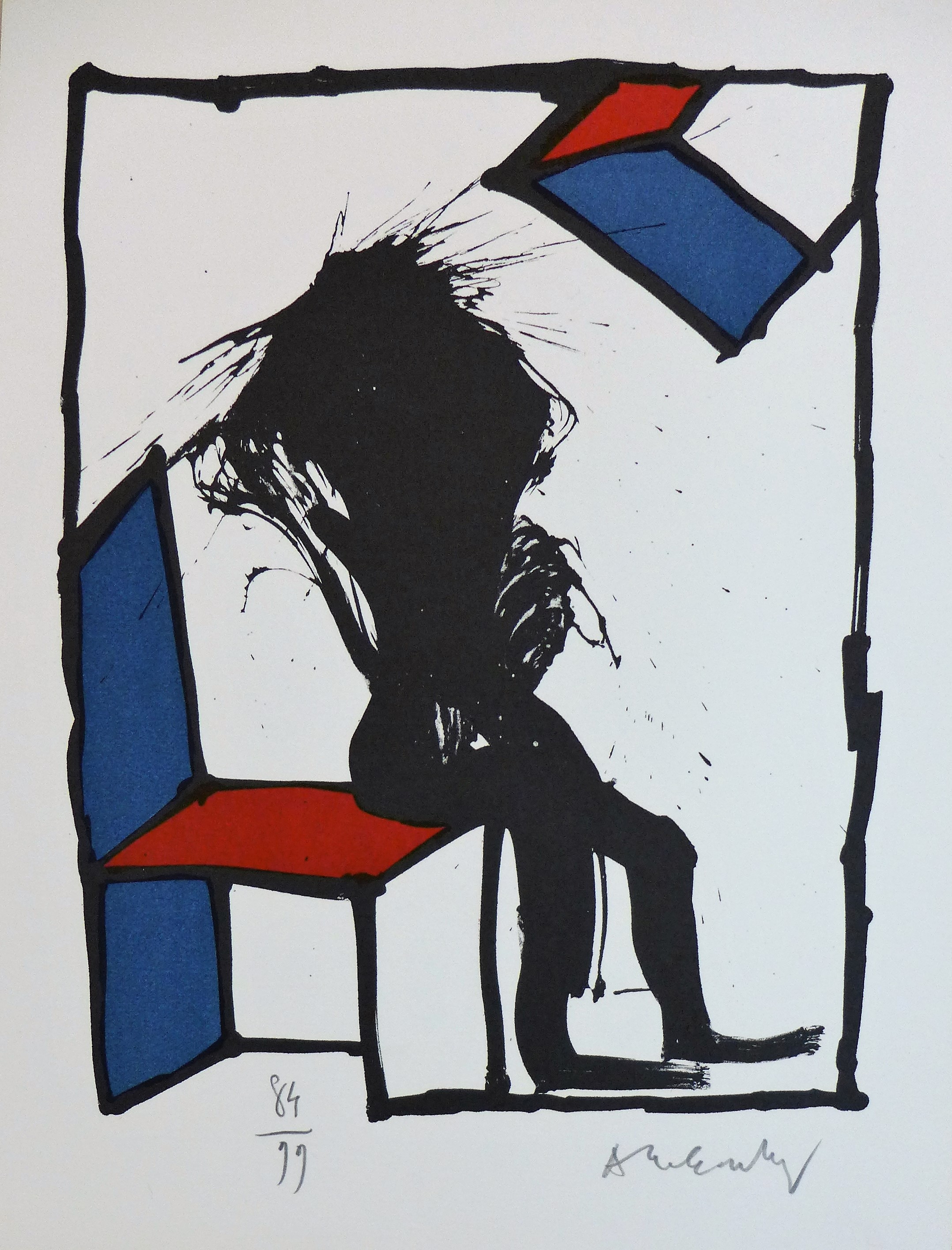 Pierre Alechinsky, Sans titre Pierre Alechinsky, Sans titre