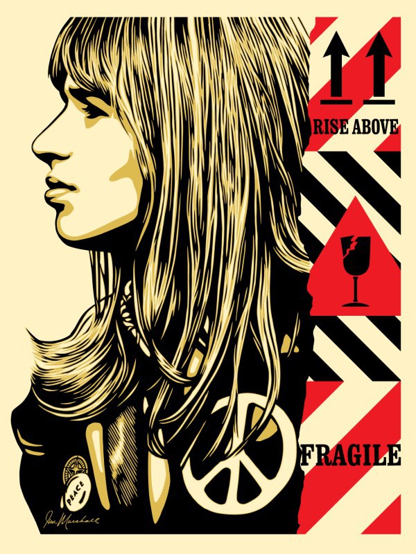 Shepard Fairey (Obey), Fragile Peace Shepard Fairey (Obey), Fragile Peace