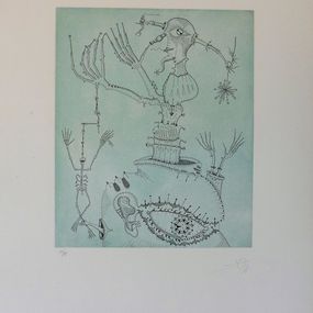 Print, Hommage Bruegel, Joan Ponç