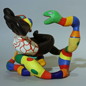 Niki de Saint Phalle, Nana assise sur un serpent Niki de Saint Phalle, Nana assise sur un serpent